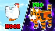Unlock animal skins in Cross Road Simulator (Image via Roblox)